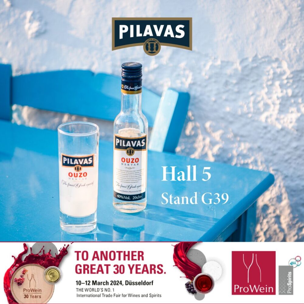 Pilavas Distillery at the Prowein exhibition in Germany